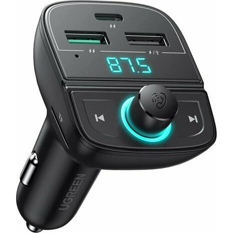 FM Transmitter Αυτοκινήτου UGREEN Bluetooth and Car Charger CD229 80910